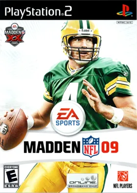 Madden NFL 09 box cover front